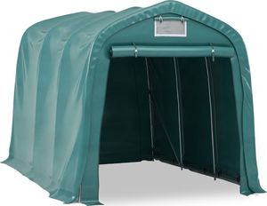 vidaXL Namiot garażowy z PVC, 2,4 x 3,6 m, zielony 1