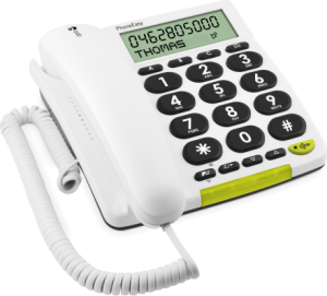 Telefon stacjonarny Doro Biały 1