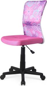 Krzesło biurowe Selsey Milna Różowe 1
