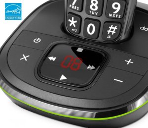 Telefon stacjonarny Doro Doro PhoneEasy 105wr Duo black - 380104 1