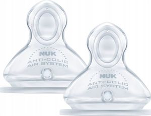 NUK Nuk First Choice + smoczek silikonowy na butelkę 6-18m 2 szt. Nuk 1