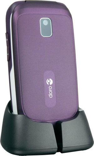 Telefon komórkowy Doro PhoneEasy 612, fioletowy (380325) 4