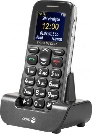 Telefon komórkowy Doro Szary 1