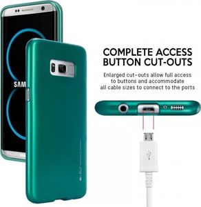 Mercury Mercury I-Jelly - Etui Samsung Galaxy S8 (zielony) 5