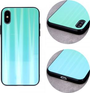 Nakładka Aurora Glass do Huawei P Smart 2019 / Honor 10 Lite neo miętowa 3