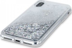 Nakładka Liquid Sparkle TPU do Samsung A21s srebna 3