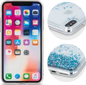 Nakładka Liquid Sparkle TPU do Samsung A41 niebieska 5