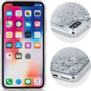 Nakładka Liquid Sparkle TPU do Samsung S10 Lite / A91 srebrna 5