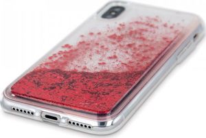 Nakładka Liquid Sparkle TPU do Xiaomi Redmi 9 czerwona 3