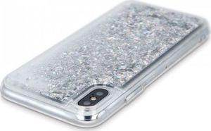 Nakładka Liquid Sparkle TPU do Xiaomi Redmi Note 9 srebrna 4
