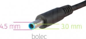 Zasilacz do laptopa Eneron 45 W, 3 mm, 2.31 A, 19.5 V 3