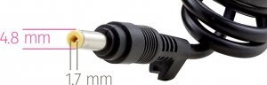 Zasilacz do laptopa Eneron 90 W, 1.7 mm, 4.74 A, 19 V 3