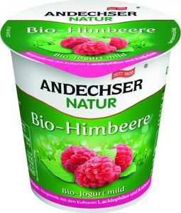 Andechser Jogurt malinowy 3,7% tł. BIO 150 g Andechser 1