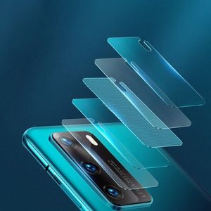 Baseus Baseus 2x 0,25 mm szkło hartowane 9H na tylni aparat kamerę do Huawei P40 przezroczysty (SGHWP40-JT02) 11