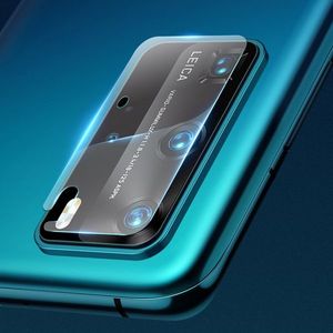 Baseus Baseus 2x 0,25 mm szkło hartowane 9H na tylni aparat kamerę do Huawei P40 przezroczysty (SGHWP40-JT02) 15