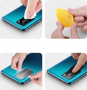 Baseus Baseus 2x 0,25 mm szkło hartowane 9H na tylni aparat kamerę do Huawei P40 przezroczysty (SGHWP40-JT02) 20