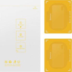 Baseus Baseus 2x 0,25 mm szkło hartowane 9H na tylni aparat kamerę do Huawei P40 przezroczysty (SGHWP40-JT02) 5