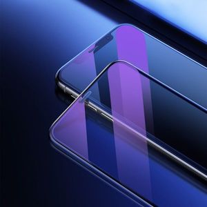 Baseus Szkło hartowane 0,3mm Baseus z osłoną głośniczka i filtrem światła niebieskiego do iPhone XS Max (2szt.) 5