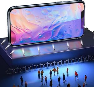 Baseus Szkło hartowane 0,3mm Baseus z osłoną głośniczka i filtrem światła niebieskiego do iPhone XS Max (2szt.) 6