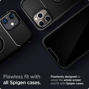 Spigen SZKŁO HARTOWANE SPIGEN GLAS.TR EZ FIT 2-PACK IPHONE 12 PRO MAX 6