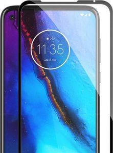 Szkło Hartowane 5D MOTOROLA MOTO G8 POWER Full Glue czarne 3