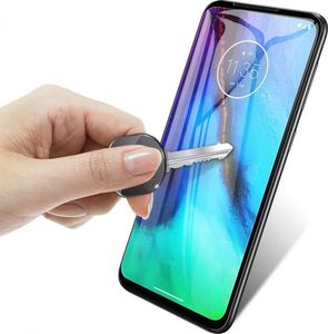 Szkło Hartowane 5D MOTOROLA MOTO G8 POWER Full Glue czarne 4