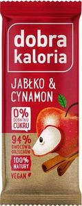 Dobra Kaloria Baton owocowy jabłko cynamon 35 g Dobra Kaloria 1