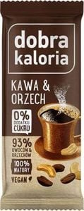 Dobra Kaloria Baton owocowy kawa orzech 35 g Dobra Kaloria 1