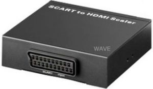 Adapter AV Goobay Eurozłącze SCART- HDMI - ze wzmacniaczem sygnału (60728) 1