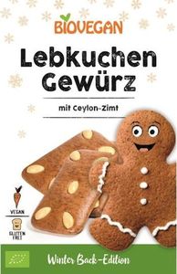 BIO VEGAN Przyprawa do piernika z cynamonem cejlońskim bezglutenowa BIO 15 g - Bio Vegan 1