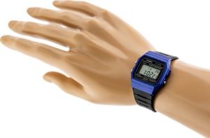 Zegarek Casio ZEGAREK MĘSKI CASIO F-91WM-2ADF (zd102e) 5