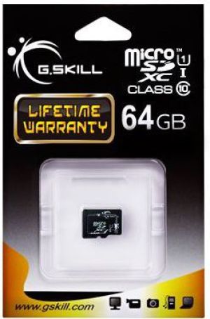 Karta G.Skill MicroSDXC 64 GB Class 10 UHS-I  (FF-TSDXC64GN-U1) 1