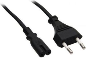 Kabel zasilający Goobay euro 2-pin, 1.8m (51322) 2