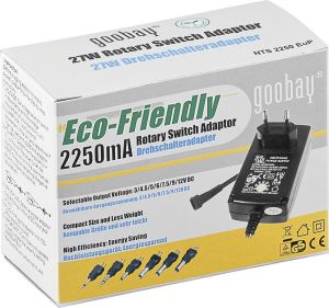 Goobay Zasilacz sieciowy, 2250 mA, 3-12 V (53998) 2