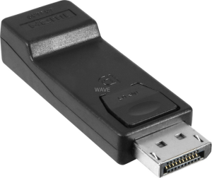 Adapter AV Goobay DisplayPort - HDMI czarny (51719) 1
