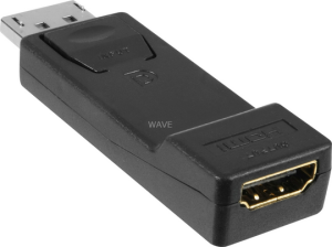Adapter AV Goobay DisplayPort - HDMI czarny (51719) 2