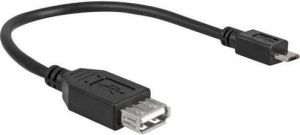 Kabel USB Goobay USB-A - microUSB Czarny (95194) 1