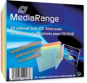 MediaRange Pudełka na płyty 5x4 kolory, 20 sztuk (BOX37) 1
