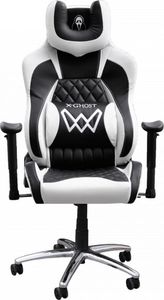 Fotel Ghost X-GHOST czarno-biały 1