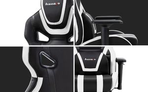 Fotel Huzaro Force 7.5 czarno-biały 2