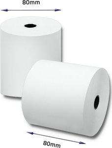 Qoltec Rolka termiczna Qoltec 80x70 | 55g/m2 | 10szt 6