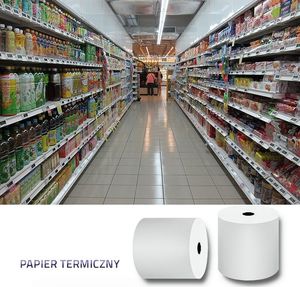 Qoltec Rolka termiczna Qoltec 80x59 | 65g/m2 | 10szt 5