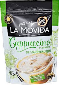 Hearts Cappuccino rozpuszczalne - orzechowe 130g (La Movida) 1