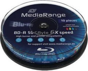 MediaRange BD-R DL 50 GB 6x 10 sztuk (MR509) 1