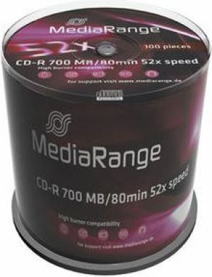 MediaRange CD-R 700 MB 52x 100 sztuk (MR204) 1