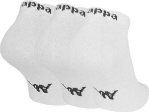 Kappa Sonor 3PPK Socks 704275-001 białe 39-42 1