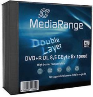 MediaRange DVD+R DL 8.5 GB 8x 5 sztuk (MR465) 1