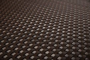 TechnoRattan Osłona Balkonowa oczkowana z TECHNORATTANU na WYMIAR (0,05m2) - Ciemny Brąz RD02 5