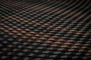 TechnoRattan Osłona Balkonowa oczkowana z TECHNORATTANU na WYMIAR (0,05m2) - Mix Brąz RD06 5