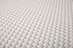 TechnoRattan Osłona Balkonowa oczkowana z TECHNORATTANU na WYMIAR (0,05m2) - Biała RD07 4